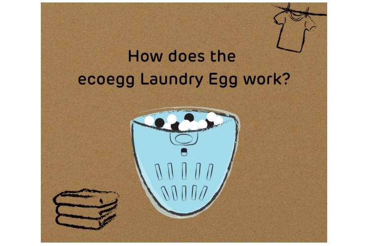 Een wasbal zeg je? Hoe werkt EcoEgg dan?