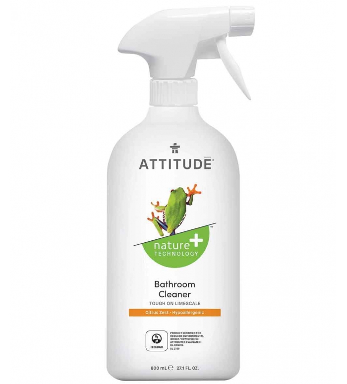 Attitude  | Badkamerreiniger anti-kalk spray Citrus