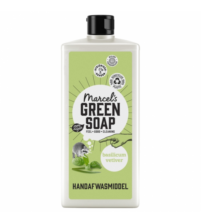 Marcels Green Soap | Afwasmiddel Basilicum & Vetiver gras