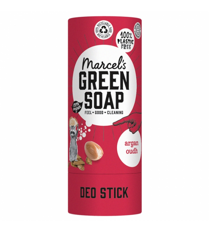 Marcels Green Soap | Deodorant Argan & Oudh / 10 ST