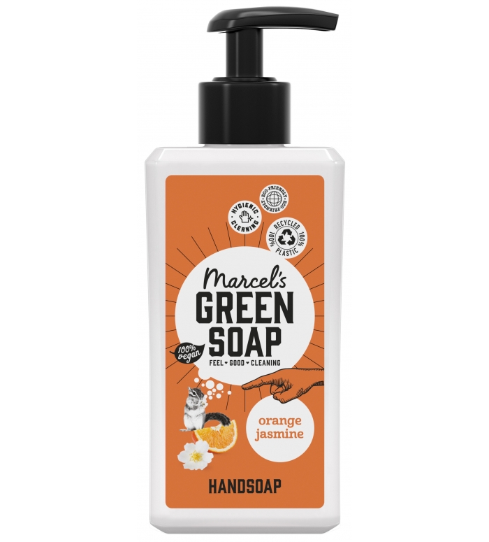 Marcels Green Soap | Handzeep Sinaasappel & Jasmijn